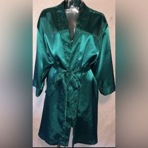 Cacique Silky Robe Sz S